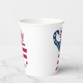 Präsidentschaftswahl 2024 Republikanischer Wahlsie Pappbecher (Links)