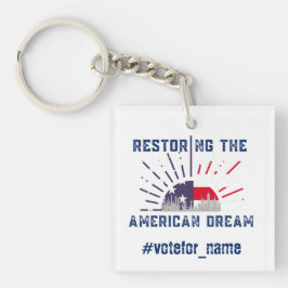 Präsidentschaftswahl 2024 schlüsselanhänger