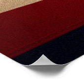 Präsidentschaftswahl HARRIS WALZ 2024 Poster (Ecke)