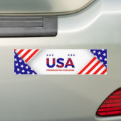 Präsidentschaftswahl in den USA Autoaufkleber (Auf Auto)