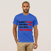 Präsidentschaftswahlen 2017 in Frankreich - Blue-M T-Shirt (Vorne ganz)