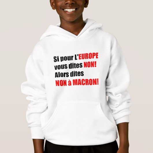 Präsidentschaftswahlen 2017 in Frankreich - Schwed Hoodie (Vorderseite)