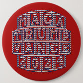 Präsidentschaftswahlen Trump Vance 2024 Button (Vorderseite)