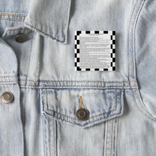 Präsidentschaftswahlkampf 2016 button (Beispiel)