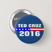 Präsidentschaftswahlkampf 2016 Teds Cruz Button (Vorne & Hinten)