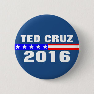 Präsidentschaftswahlkampf 2016 Teds Cruz Button