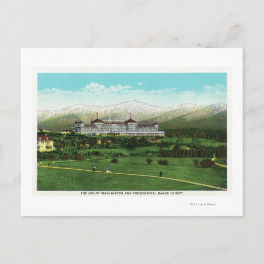 Präsidentschaftswahlkampf im September Postkarte (Vorderseite)