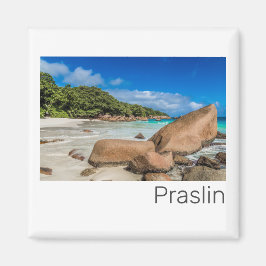 Praslin Seychelles Island Anse Lazio Beach Geschen Magnet