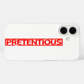 Prätensive Briefmarke Case-Mate iPhone Hülle (Rückseite (Horizontal))
