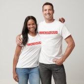 Prätensive Briefmarke T-Shirt (Unisex)
