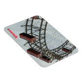 Prater Ferris wheel, Vienna, Austria Magnet (Rechte Seite)