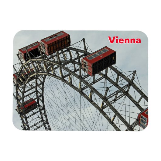 Prater Ferris wheel, Vienna, Austria Magnet (Horizontal)