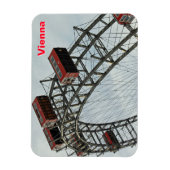Prater Ferris wheel, Vienna, Austria Magnet (Vertikal)