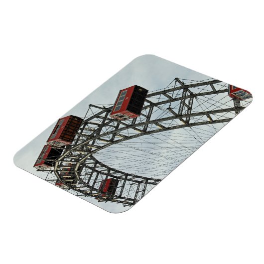 Prater Ferris wheel, Wien, Österreich Magnet (Linke Seite)