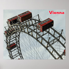 Prater Ferris wheel, Wien, Österreich Poster