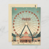 Prater Wien Österreich Postkarte (Vorne/Hinten)