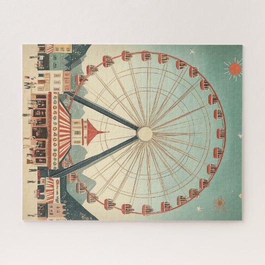 Prater Wien Österreich Puzzle (Horizontal)