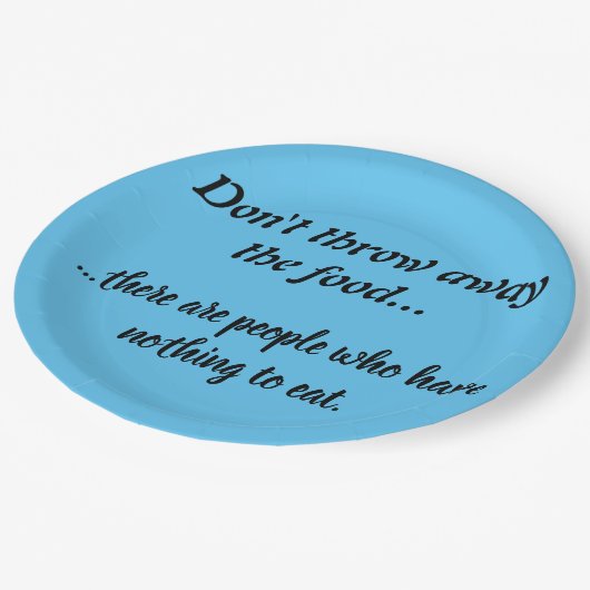 Prato De Papel conscious dish2 Pappteller (Schrägansicht)