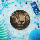 Prato de Papel Via Pantanal Onça Pappteller (Party)