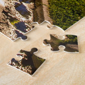 Prato della Valle am Abend in Padova, Italien Puzzle (Seite)