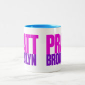 PRATT BROOKLYN ZWEIFARBIGE TASSE (Mittel)