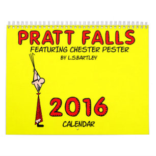 Pratt-Fälle, die Chester kennzeichnen, belästige Kalender