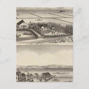 Pratt, Stewart Farmen Postkarte