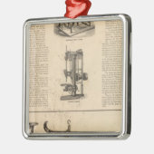 Pratt und Whitney Company Silbernes Ornament (Links)