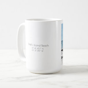 Pratt's Island Beach, große Kaffee-Tasse Kaffeetasse
