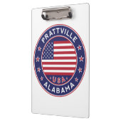 Prattville, Alabama Klemmbrett (Links)