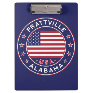 Prattville, Alabama Klemmbrett