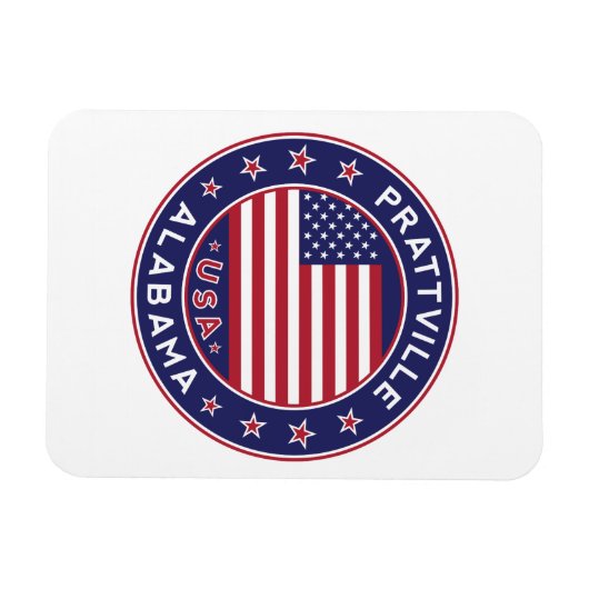 Prattville, Alabama Magnet (Horizontal)