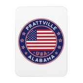 Prattville, Alabama Magnet (Vertikal)