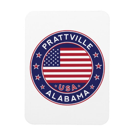 Prattville, Alabama Magnet (Vertikal)