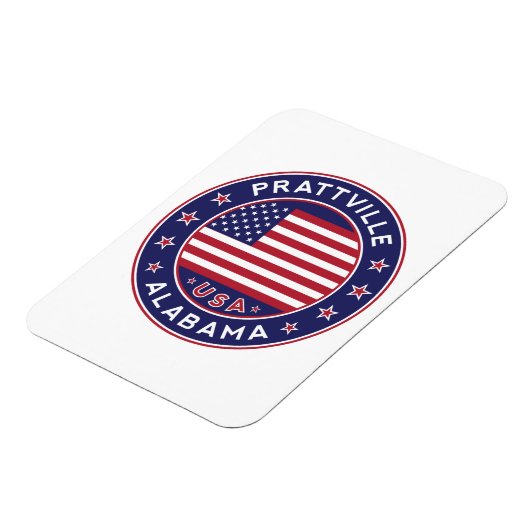 Prattville, Alabama Magnet (Linke Seite)