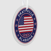 Prattville, Alabama Ornament (Vorderseite)