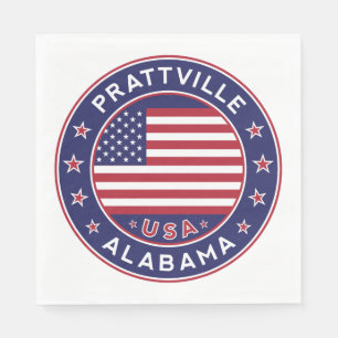 Prattville, Alabama Serviette