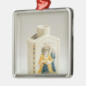 Prattware Teetransportgestell Silbernes Ornament (Links)
