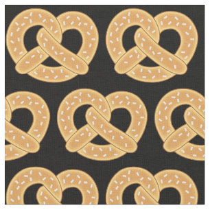 Prätzel Niedliche Nahrungsmittel Kinder Stoff