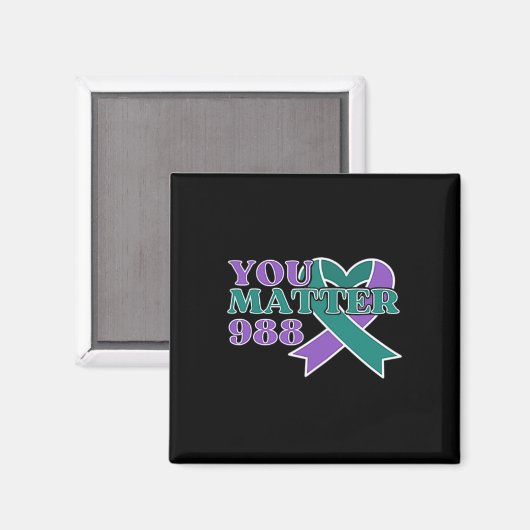 Prävention 988 Ihr Problem Pocket Design Magnet (Vorderseite/Rückseite)