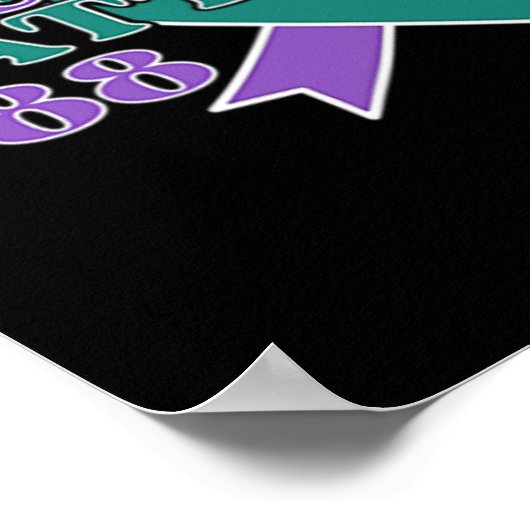 Prävention 988 Ihr Problem Pocket Design Poster (Ecke)