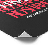 Prävention am Weltaidstag ist Power Poster (Ecke)