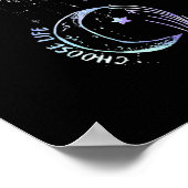 Prävention Bewusstsein wählen Leben Semicolon Goth Poster (Ecke)