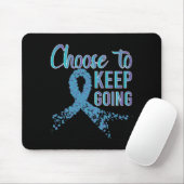 Prävention Weitermachen _ I Für Unterstützer Desig Mousepad (Mit Mouse)