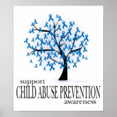 Präventionsbaum für Kindesmissbrauch Poster (Vorne)