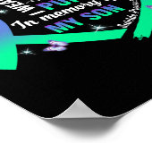 Präventionsbewusstsein, das ich für meinen Sohn Aq Poster (Ecke)