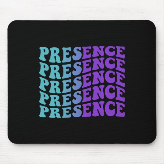 Präventionsbewusstsein für Anwesenheit Mousepad (Vorne)