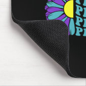 Präventionsbewusstsein für Anwesenheit Suower Mousepad (Ecke)