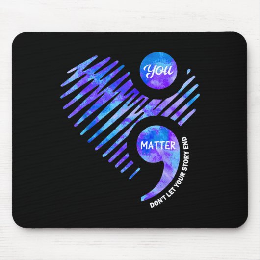 Präventionsbewusstsein, lasst die Geschichte nicht Mousepad (Vorne)