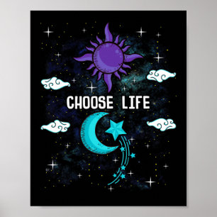 Präventionsbewusstsein Semicolon wählt Leben Poster